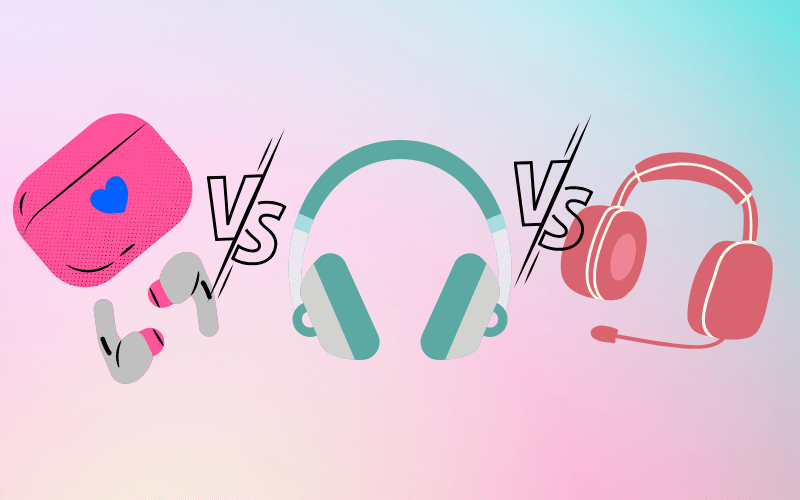 Earbuds vs Headphones vs Headsets: A No-Nonsense Comparison